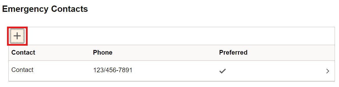 emergency contact step 3
