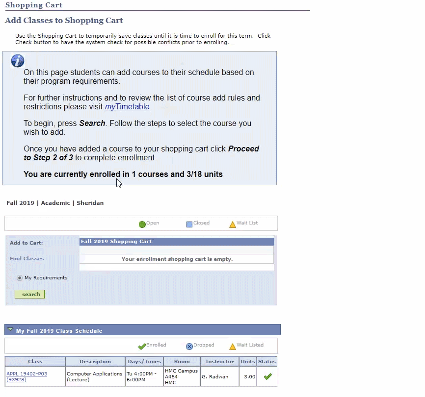 Validate Courses