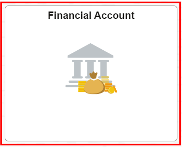 Financial Account Tile