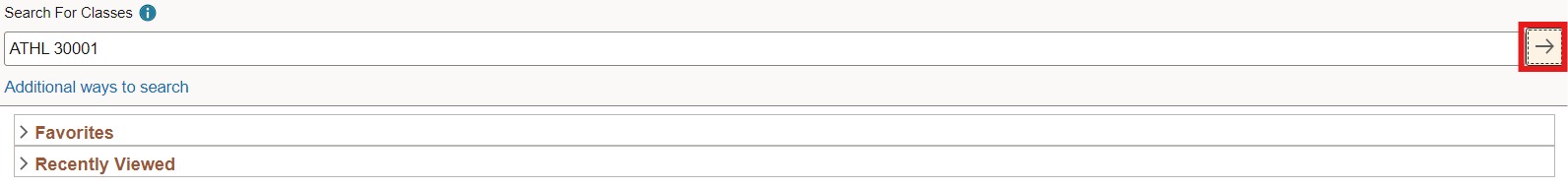 search for classes