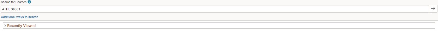 browse course catalog