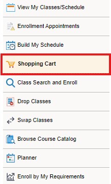 shopping cart