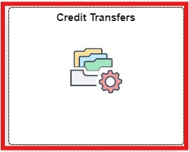 Credit Transfers tile