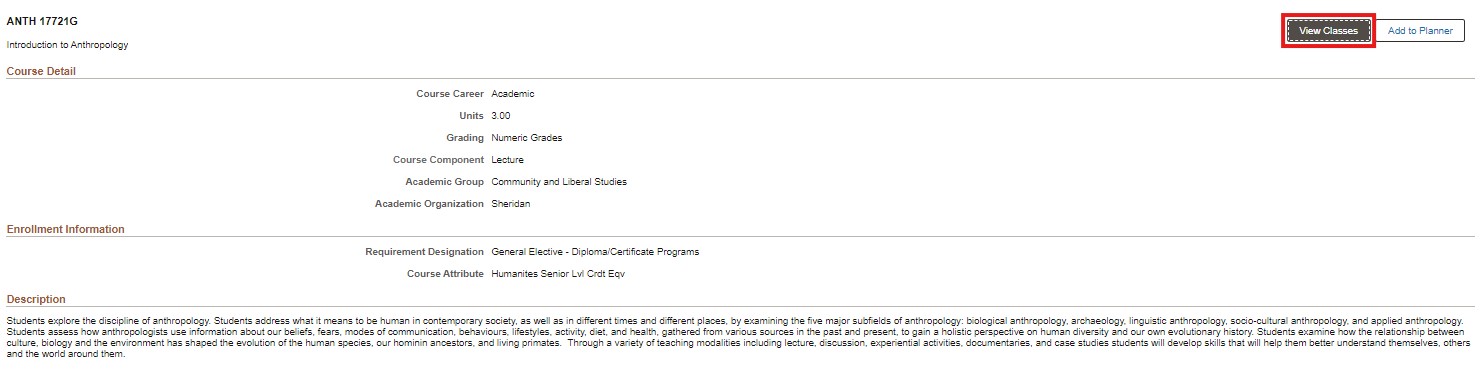 view class section page