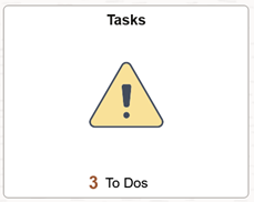 tile called task in myStudent Centre